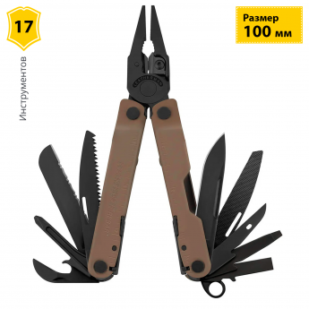 Мультитул LEATHERMAN REBAR COYOTE 832406