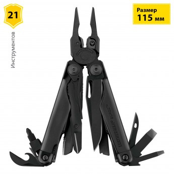 Мультитул LEATHERMAN SURGE BLACK MOLLE SHEATH 831333