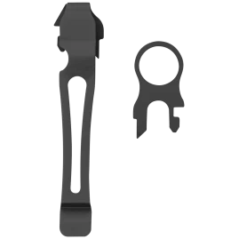 Съемные карманная клипса и кольцо для шнура LEATHERMAN RING + CLIP BLACK 934855
